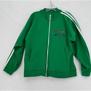 Vintage Y2K TMNT Teenage Mutant Ninja Turtles Mirage Studios Track Jacket Sz M